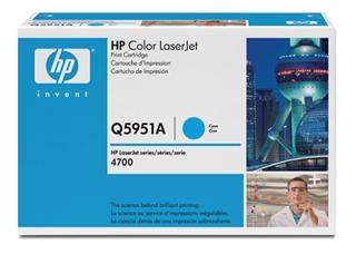 HP Q5951A Toner Cyan (10000 strán) pre CLJ 4700 - originálne 4700
