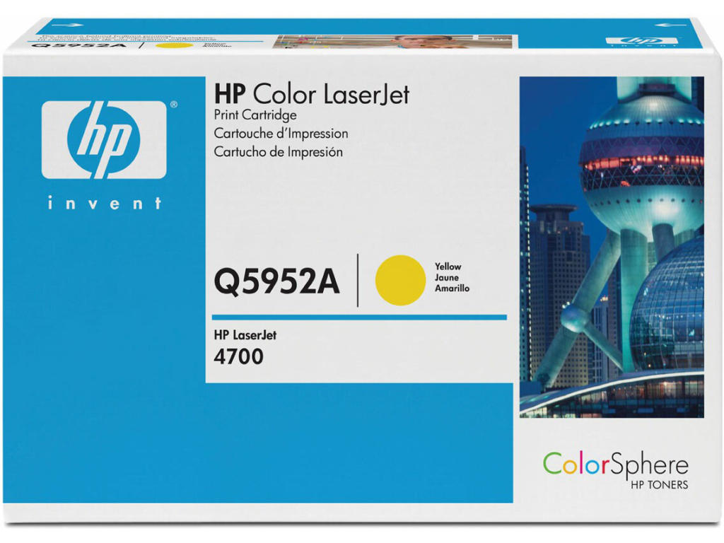HP Q5952A Toner Yellow (10000 strán) pre CLJ 4700 - originálne 4700