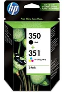 HP SD412EE 2-pack č. 350 + 351 - Originální inkousty