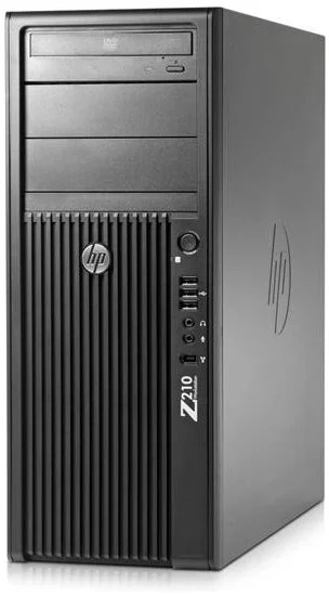 HP Z210 CMT i3-2120, 500GB HDD SATA 7.2k, 2x2GB PC3-10600, DVD+-RW, MCR, W7P 64bit