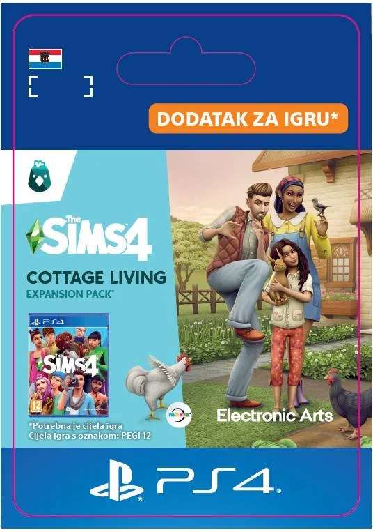 HR - The Sims™ 4 Cottage Living Expansion Pack elektronická licence