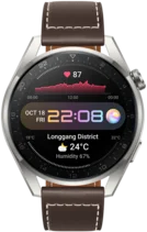 Huawei Watch 3 Pro, Brown Leather Strap 55026781