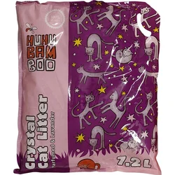 Huhubamboo Podestýlka silikat levandule 7,2l