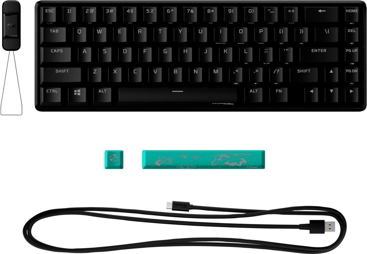 HyperX Alloy Origins 65/Drátová USB/US layout/Černá
