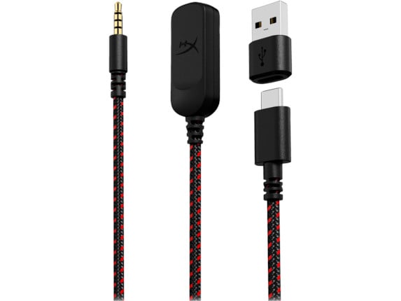 HyperX Cloud III/ANC/Jack/Černá-červená