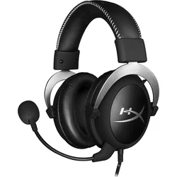 HyperX Cloud stříbrná