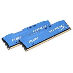 HyperX Fury 16GB (Kit 2x8GB) 1866MHz DDR3 CL10, modrý chladič HX318C10FK2/16 - Paměťové moduly