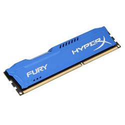 HyperX Fury 8GB 1333MHz DDR3 CL9 (9-9-9-27), modrý chladič HX313C9F/8 - Paměťové moduly