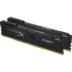 HyperX FURY DDR4 16GB (Kit 2x8GB) 2666MHz CL16 SR x8 černá