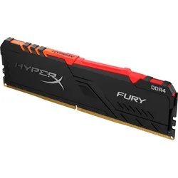 HyperX FURY DDR4 8GB 2400MHz CL15 SR x8 RGB HX424C15FB3A/8 - Paměťové moduly