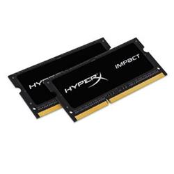 HyperX Impact 8GB (Kit 2x4GB) 1600MHz DDR3L CL9 SO-DIMM HX316LS9IBK2/8 - Paměťové moduly