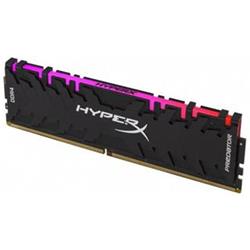 HyperX Predator DDR4 8GB 3200MHz CL16 DIMM 1.35V, RGB chladič HX432C16PB3A/8 - Paměťové moduly