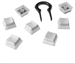 HyperX Pudding Keycaps Full Key Set bílé HKCPXP-WT-US/G - Klávesnice