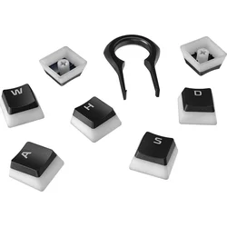 HyperX Pudding Keycaps US černé