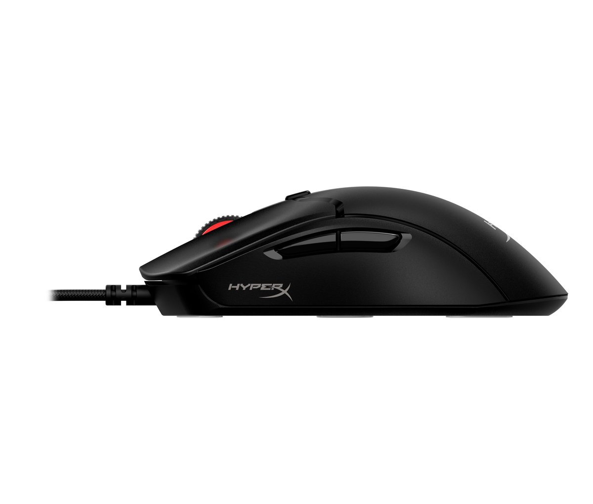HyperX Pulsefire Haste 2/Herní/Optická/Pro praváky/26 000 DPI/Drátové USB-A/Černá