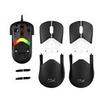 HyperX Pulsefire Saga/Herná/Optická/Pre pravákov/26 000 DPI/Káblová USB-A/Čierna