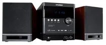 HYUNDAI mikrosystém MSD761DRSU, DVD, DVD+R, DVD+RW, SD/MMC karty, MP3, DivX video, LCD