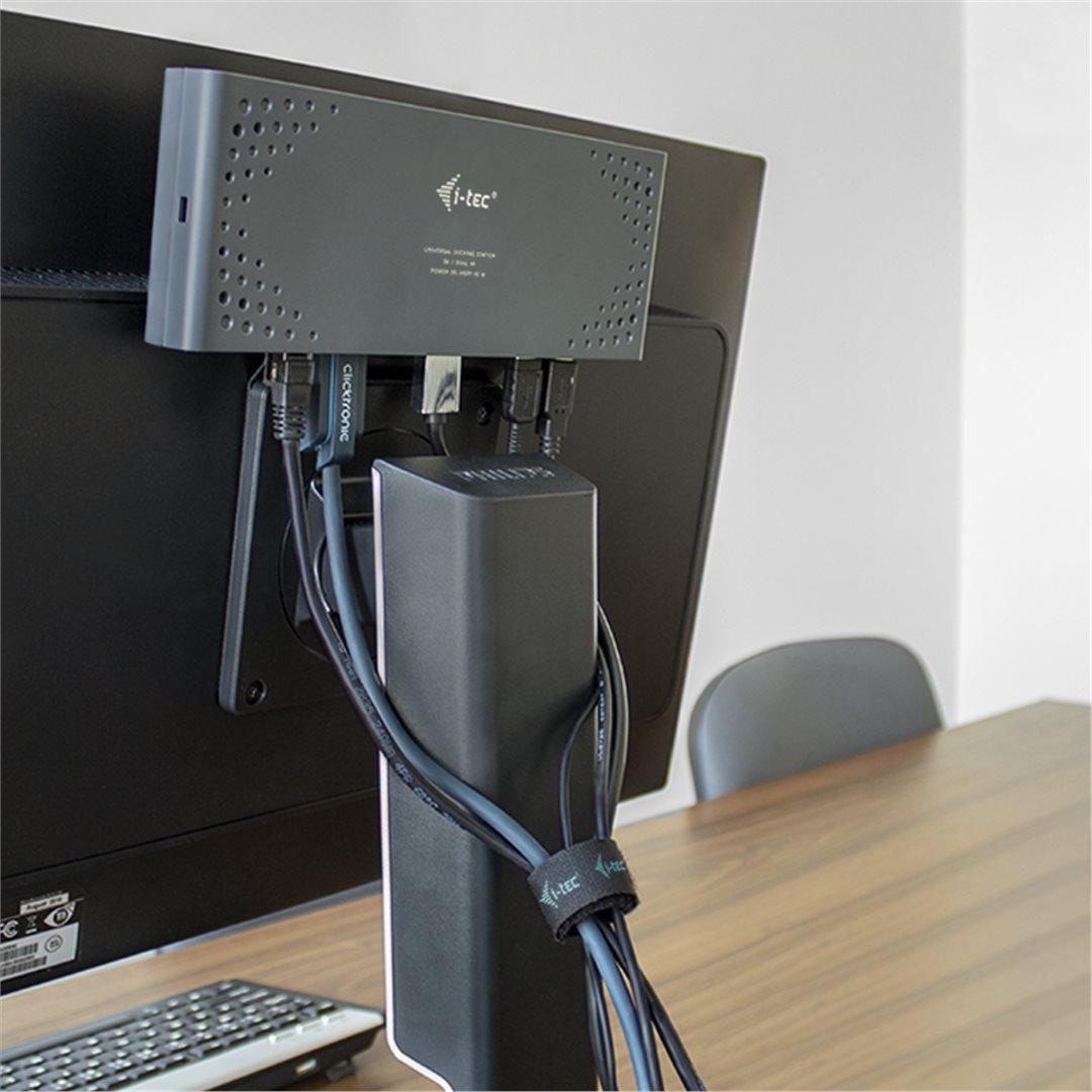 itec Docking Station Bracket for monitors with flat VESA mount