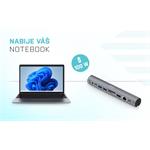 i-tec Kovová chladiaca podložka pre notebooky (do 15,6") Dokovacia stanica USB-C (PD 100W)