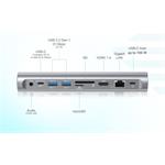 i-tec Metal Cooling Pad for notebooks (up-to 15.6”) + USB-C Docking Station (PD 100W)