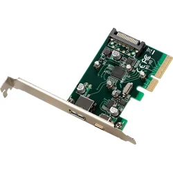 I-TEC PCIe Card USB 3.1 gen2 10Gps Card 1x Type C