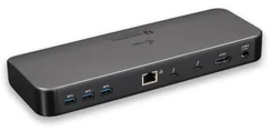 i-tec Thunderbolt™ 3 Metal duální 4K dokovací stanice; video 2x 4K/60Hz nebo 1x 5K/60Hz; 2x TB3