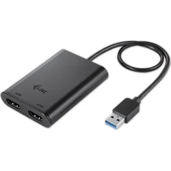i-tec USB 3.0 HDMI 2x 4K Ultra HD Display Adapter 2x HDMI 4096x2160@ 60Hz,