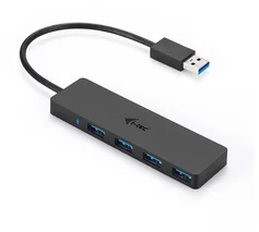 i-tec USB 3.0 SLIM HUB 4 Port passive - Black U3HUB404