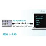i-tec USB 3.0/USB-C nabíjací HUB 9port LAN + napájací adaptér 60W