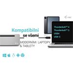 i-tec USB-C Metal Ergonomic 3x 4K Display Docking Station