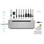 i-tec USB-C Metal Ergonomic 3x 4K Display Docking Station