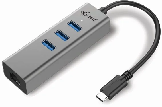 i-tec USB-C Metal HUB 3 Port + Gigabit Ethernet C31METALG3HUB