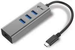 i-tec USB-C Metal HUB 3 Port + Gigabit Ethernet C31METALG3HUB