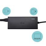 i-tec USB-C Metal Nano Dock HDMI/VGA s LAN, Power Delivery 65W napájanie 77W