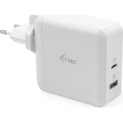 i-tec USB-C Travel Charger 60W + USB-A Port 18W