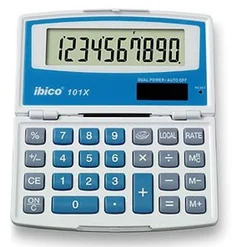 IBICO Kapesní kalkulačka 101X,Velký 10ti místný displej
