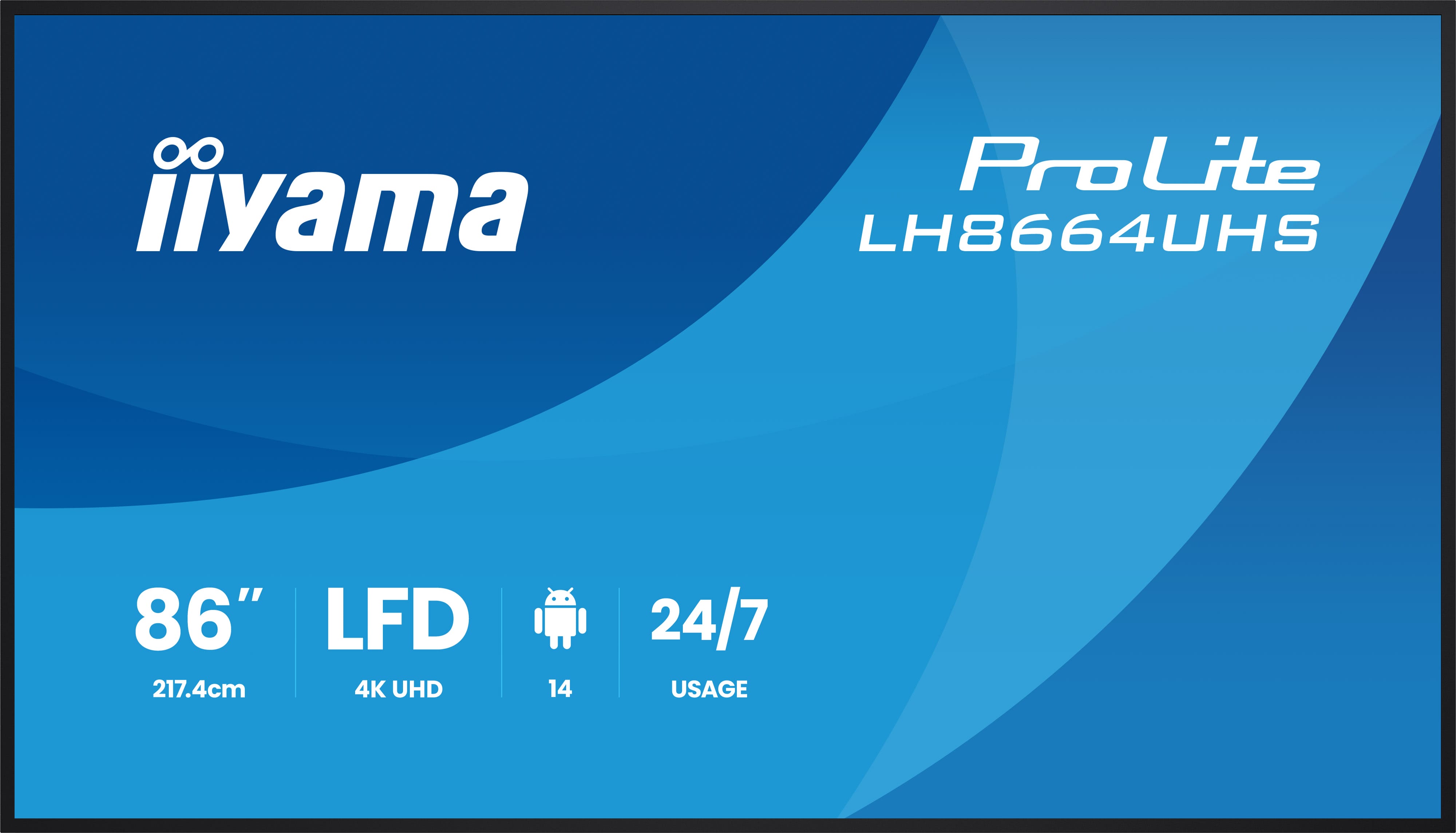 iiyama LH8664UHS-B3AG 86"
