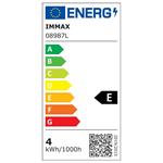 IMMAX LED relaxačná lampa FLAMINGO strieborná