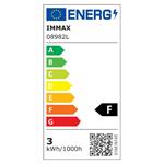 IMMAX LED stolní lampička WOOD imitace dřeva
