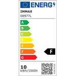 IMMAX LED stolová lampa ZOOM s lupou 12W stmievateľná čierna