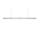 IMMAX LED svetlo Linear Triangle 20W PB, 60cm, 100lm/W 08650L