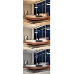 Immax NEO AGUJERO Smart závěsné svítidlo 60cm 39W Zigbee 3.0 černé
