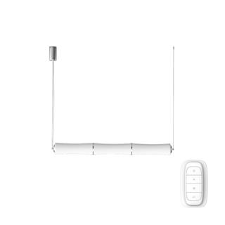 Immax NEO BAMBOOS Smart závesné svietidlo 135cm 45W biele Zigbee 3.0 07103L