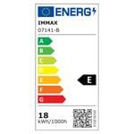 IMMAX NEO LITE FRESCO SMART stropné svietidlo s ventilátorom 18W TUYA Wi-Fi hnedo-čierna