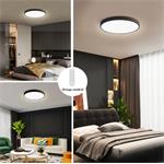 IMMAX NEO LITE SEMPLICI SMART stropné svietidlo 60cm 60W 4500 lm, s podporou BEACON, Wi-Fi, TUYA, čierna