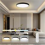 IMMAX NEO LITE SEMPLICI SMART stropné svietidlo, BEACON, 100cm, 128W, 9088lm, čierne, Wi-Fi, TUYA