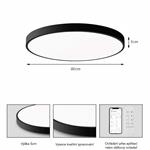 IMMAX NEO LITE SEMPLICI SMART stropné svietidlo, BEACON, 80cm, 96W, 6912lm, čierna, Wi-Fi, TUYA