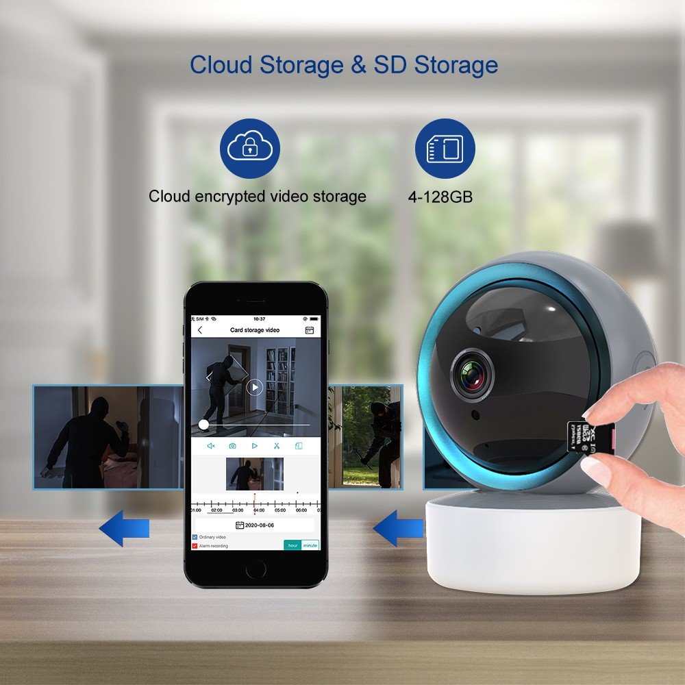 IMMAX NEO LITE SMART Bezpečnostná vnútorná kamera EYE
