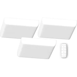 Immax NEO PRACTICO sada 3x Smart stropní svítidlo 18cm 24W bílé+dálkové ovládání Zigbee 3.0 07110KD - Vybavení domu