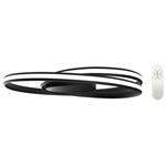 IMMAX NEO ROUND SMART stropné svietidlo D70cm 35W čierne Zigbee 3.0, TUYA